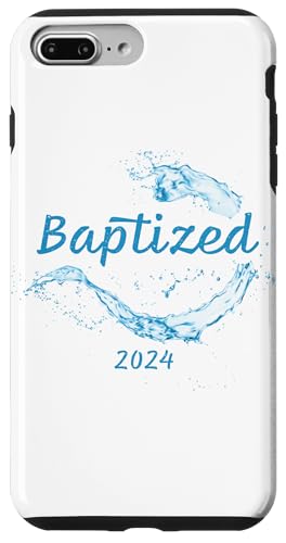 Hülle für iPhone 7 Plus/8 Plus Getauft 2024 - Christlicher Glaube Wassertaufe Grafikdesign von Christian Faith & Water Baptism Inspiration