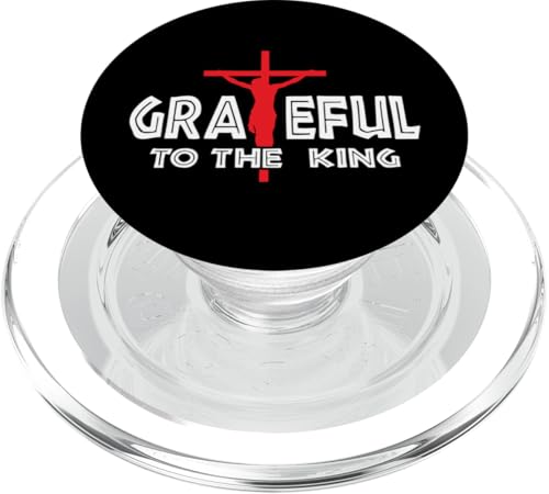 Dem König dankbar Liebe Jesus Christliches Weihnachtsfest PopSockets PopGrip für MagSafe von Christian Teez