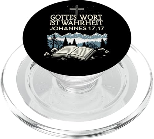 Gottes Wort ist Wahrheit Johannes 17.17 PopSockets PopGrip für MagSafe von Christliche Sprüche