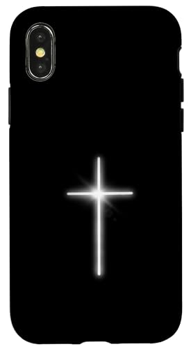 Hülle für iPhone X/XS Christliches Kreuzlicht von Jesus vom Heiligen Geist von Christliches Jesus-Glauben-Kreuz-Zubehör