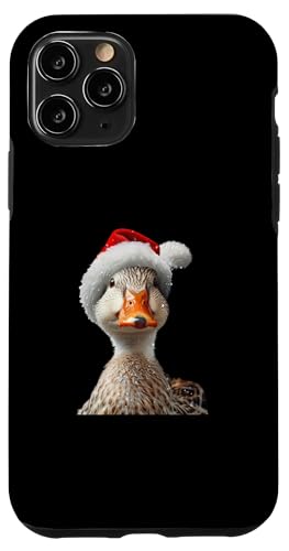 Hülle für iPhone 11 Pro Ente Weihnachten von Christmas Animal Design