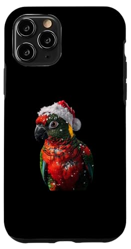 Hülle für iPhone 11 Pro Papagei Weihnachten von Christmas Animal Design