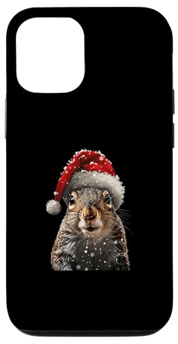 Hülle für iPhone 12/12 Pro Eichhörnchen Weihnachten von Christmas Animal Design