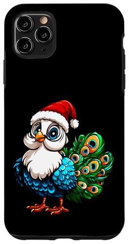 Hülle für iPhone 11 Pro Max Vogelstrauss Weihnachtsmann / Weihnachten von Christmas Animals