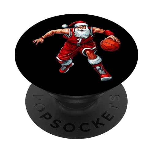 Weihnachten Basketballer PopSockets Klebender PopGrip von Christmas Animals