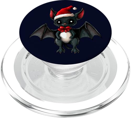 Weihnachten Fledermäuse PopSockets PopGrip für MagSafe von Christmas Animals