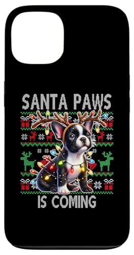 Hülle für iPhone 13 Französische Bulldogge Weihnachten hässlicher Pullover Lustiger Hundeliebhaber Xmas von Christmas Dog Lover Adorable Xmas Pet Apparel Co.