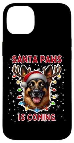 Hülle für iPhone 14 Plus Deutscher Schäferhund Weihnachten hässlicher Pullover Lustiger Hundeliebhaber Xmas von Christmas Dog Lover Adorable Xmas Pet Apparel Co.