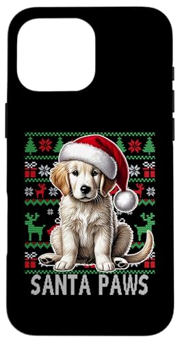 Hülle für iPhone 16 Pro Max Labrador-Weihnachtspullover, lustiger Hundeliebhaber, Weihnachten von Christmas Dog Lover Adorable Xmas Pet Apparel Co.