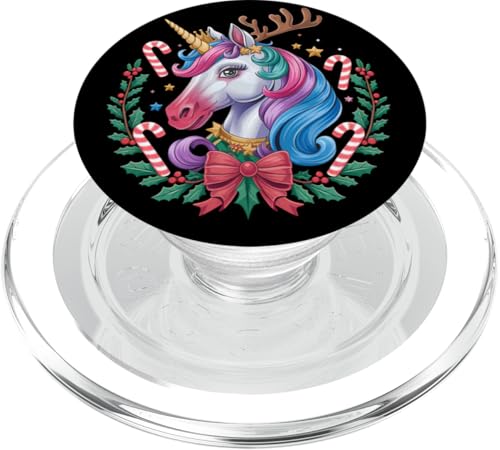 Einhorn Merry Christmas Xmas Eve Santa Christmas Winter PopSockets PopGrip für MagSafe von Christmas Eve Santa Xmas Merry Christmas Tree