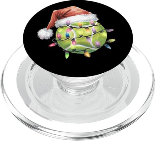 Frohe Weihnachten Tennis Weihnachtsbeleuchtung Weihnachtsfeier Weihnachtsmann PopSockets PopGrip für MagSafe von Christmas Eve Santa Xmas Merry Christmas Tree