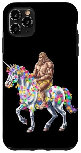 Hülle für iPhone 11 Pro Max Weihnachten Einhorn Frohe Heiligabend Bigfoot Weihnachten von Christmas Eve Santa Xmas Merry Christmas Tree