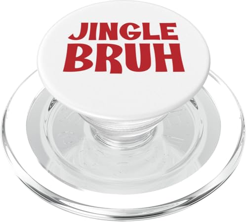 Jingle Bruh Lustige Weihnachtsbürste für Jungen und Jugendliche für Herren PopSockets PopGrip für MagSafe von Christmas Holiday Co.