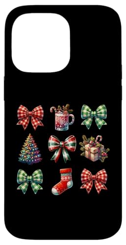 Hülle für iPhone 14 Pro Max Weihnachtsschleifen, Kokette für Herren, Damen, Kinder von Christmas Holiday Wear