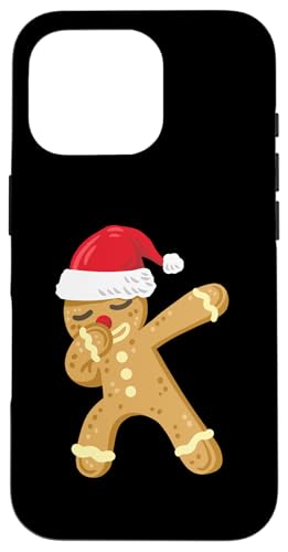 Hülle für iPhone 16 Pro Dabbing Lebkuchen, lustig, Weihnachten, Tanz, Herren, Jungen, Kinder von Christmas Holiday Wear