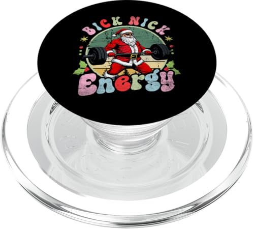 Big Nick Energy Lustiger Weihnachtsmann Weihnachten PopSockets PopGrip für MagSafe von Christmas Holidays Gift Idea Santa Reindeer