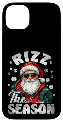 Hülle für iPhone 14 Plus Rizz the Season Lustiger Weihnachtsmann Weihnachten von Christmas Holidays Gift Idea Santa Reindeer