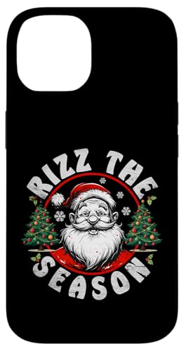 Hülle für iPhone 14 Rizz the Season Lustiger Weihnachtsmann Weihnachten von Christmas Holidays Gift Idea Santa Reindeer