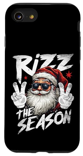 Hülle für iPhone SE (2020) / 7 / 8 Rizz the Season Lustiger Weihnachtsmann Weihnachten von Christmas Holidays Gift Idea Santa Reindeer