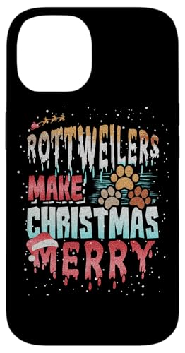 Hülle für iPhone 14 Rottweiler Lover Rottweiler machen Weihnachten Frohe Weihnachten von Christmas Humor Fun Holiday Gifts Kanig Designs