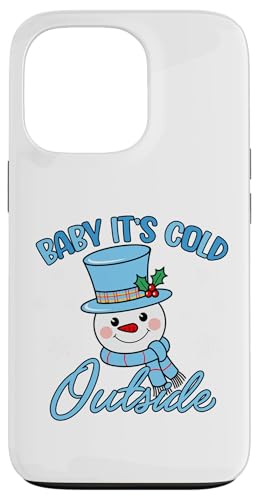 Hülle für iPhone 13 Pro Baby, draußen ist es kalt, Weihnachten, niedliches, fetziges Weihnachtsfest von Christmas Matching Pajamas Xmas