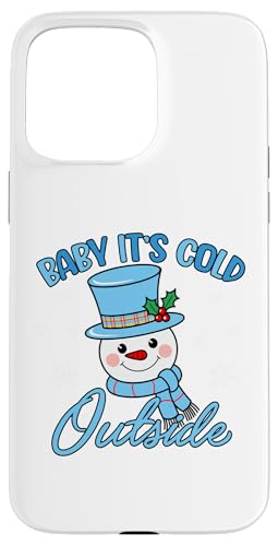 Hülle für iPhone 15 Pro Max Baby, draußen ist es kalt, Weihnachten, niedliches, fetziges Weihnachtsfest von Christmas Matching Pajamas Xmas