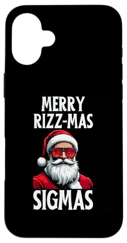 Hülle für iPhone 16 Plus Merry Rizz Mas Sigmas Lustiges Weihnachtsmann-Weihnachtsfest für Kinder von Christmas Matching Pajamas Xmas