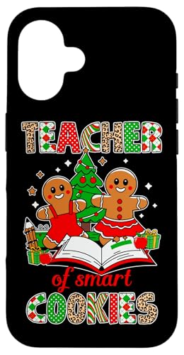 Hülle für iPhone 16 Teacher of Cookies Smart Christmas Cute Groovy Christmas von Christmas Matching Pajamas Xmas