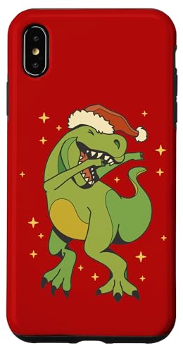 Hülle für iPhone XS Max Trex T-rex Weihnachten Männer Frauen Jungen Mädchen Xmas von Christmas Men Women Kids Xmas Ajeli