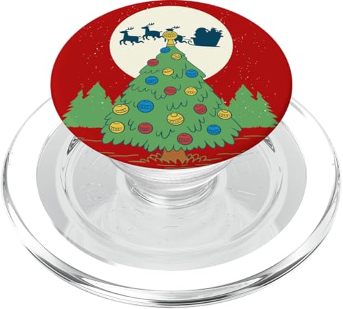 Weihnachtsbaum Herren Damen Jungen Mädchen Xmas PopSockets PopGrip für MagSafe von Christmas Men Women Kids Xmas Ajelis