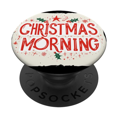 Festlicher Weihnachtsmorgen für Jungen und Mädchen PopSockets mit austauschbarem PopGrip von Christmas Morning Outfit