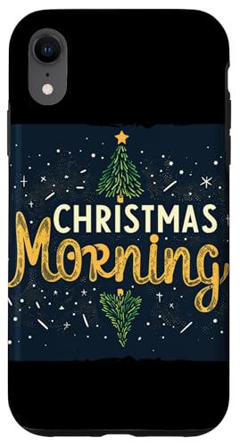 Hülle für iPhone XR Schönes Weihnachtsmorgen-Kostüm für festliche Jungen und Mädchen von Christmas Morning Outfit