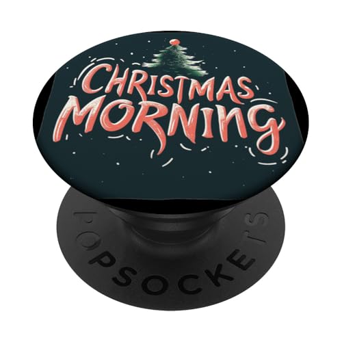 Toller Weihnachtsmorgen mit glücklichen Jungen und Mädchen PopSockets mit austauschbarem PopGrip von Christmas Morning Outfit