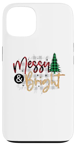 Hülle für iPhone 13 Unordentlicher und heller lustiger frecher hässlicher Weihnachtspullover Xmas Luv von Christmas Shopp