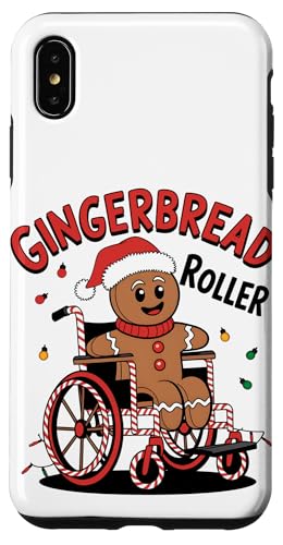 Hülle für iPhone XS Max Handicap Witz Lebkuchen Weihnachten für die Weihnachtszeit von Christmas Wheelchair Costume