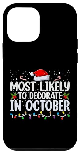 Hülle für iPhone 12 mini Am wahrscheinlichsten im Oktober Weihnachtsbeleuchtung zu dekorieren von Christmas and Holiday Designs