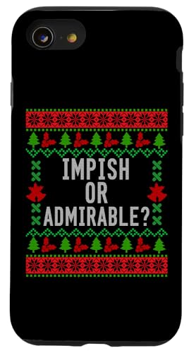 Hülle für iPhone SE (2020) / 7 / 8 Impish oder bewundernswert? von Christmas and Holiday Designs