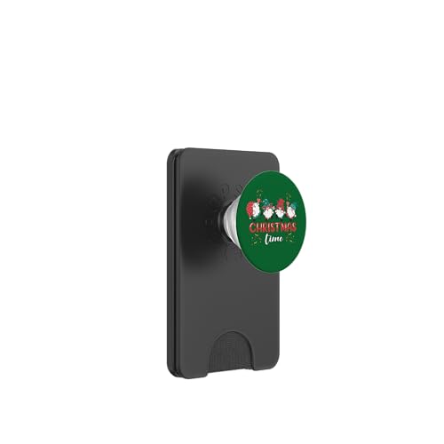 Feiernde Wichtel, Weihnachten, Christmas Time PopSockets PopWallet für MagSafe von Christmas by Content Design Studio