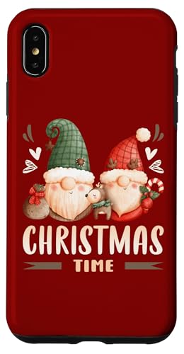 Hülle für iPhone XS Max Weihnachtsmann Wichtel, Christmas Time von Christmas by Content Design Studio