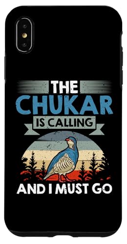 Hülle für iPhone XS Max Chukar Jagd Fliegende Vögel Tiere Jagd von Chukar Hunting