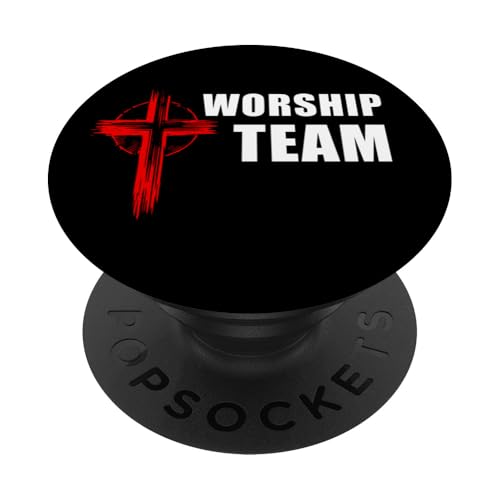 Anbetungsteam – Christlicher Glaube, Kirche, Ministerium, Uniform PopSockets mit austauschbarem PopGrip von Church Ministry Uniforms & Christian Staff