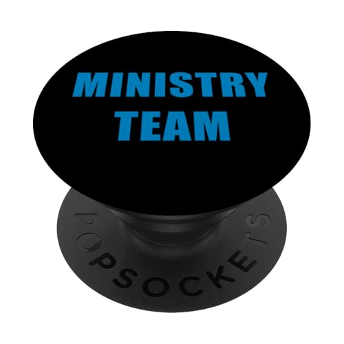 Ministry Team – Church Christian Faith Staff Uniform PopSockets mit austauschbarem PopGrip von Church Ministry Uniforms & Christian Staff