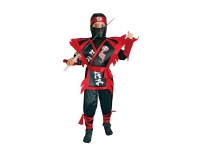Cobra Ninja Deluxe Kostüm (Overall mit Bein- und Handgelenkverzierungen, Gürtel und Kopfbedeckung mit Kapuze) - 4-6 Jahre von Ciao