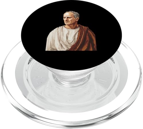 Cicero Pixelkunst PopSockets PopGrip für MagSafe Cicero Pixelkunst PopSockets PopGrip für MagSafe von Cicero Philosophy Art Style Designs