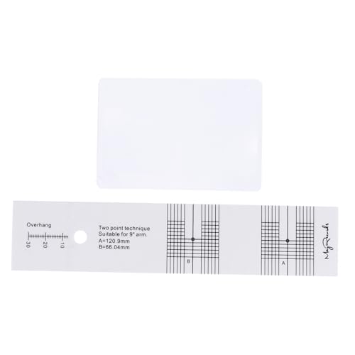 Ciieeo 1 Set Vinyl Maschinen Einstellgerät Plattenspieler Messzubehör Musikausrüstungs Lineal Plattenspieler Messzubehör Vinyl Maschinen Einstelllineal Acryl Ciieeo 1 Set Vinyl Maschinen Einstellgerät Plattenspieler Messzubehör Musikausrüstungs Lineal Plattenspieler Messzubehör Vinyl Maschinen Einstelllineal Acryl von Ciieeo