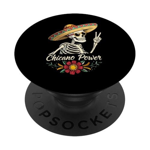 Vintage Chicano - Cinco de Mayo & Día de los Muertos PopSockets Klebender PopGrip von Cinco de Mayo Festivals & Latino Heritage Designs