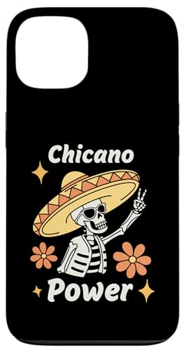 Vintage Chicano Skelett - Tag der Toten Feier Hülle für iPhone 13 von Cinco de Mayo Festivals & Latino Heritage Designs