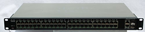 CISCO 48-port 10/100/1000 Gigabit Smart Switch with 2 combo SFPs von Cisco