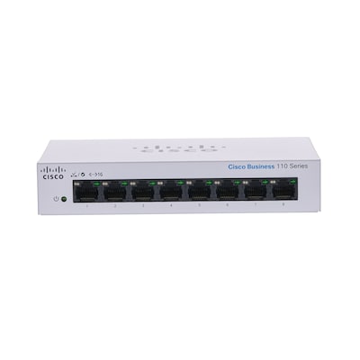 Cisco Business 110 Series 110-8T-D-EU unmanaged Switch von Cisco