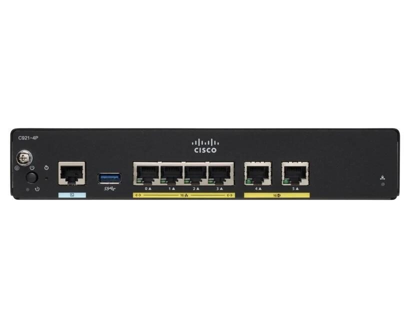 Cisco Firewall ISR 926 4-Port LAN 2-Port WAN Ethernet und DSL von Cisco